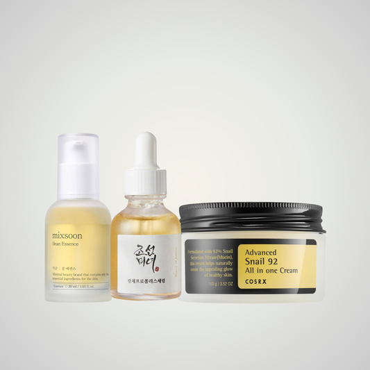 Glass Skin Starter Set – Hydration & Radiance Boosting K-Beauty Trio