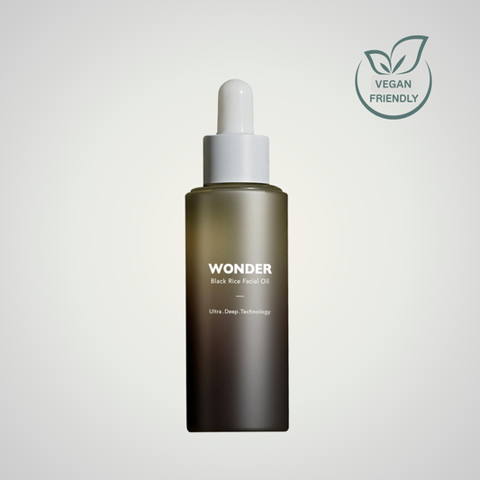 haruharu wonder Black Rice Facial Oil 30ml – nourishing vegan facial oil for radiant, smooth skin