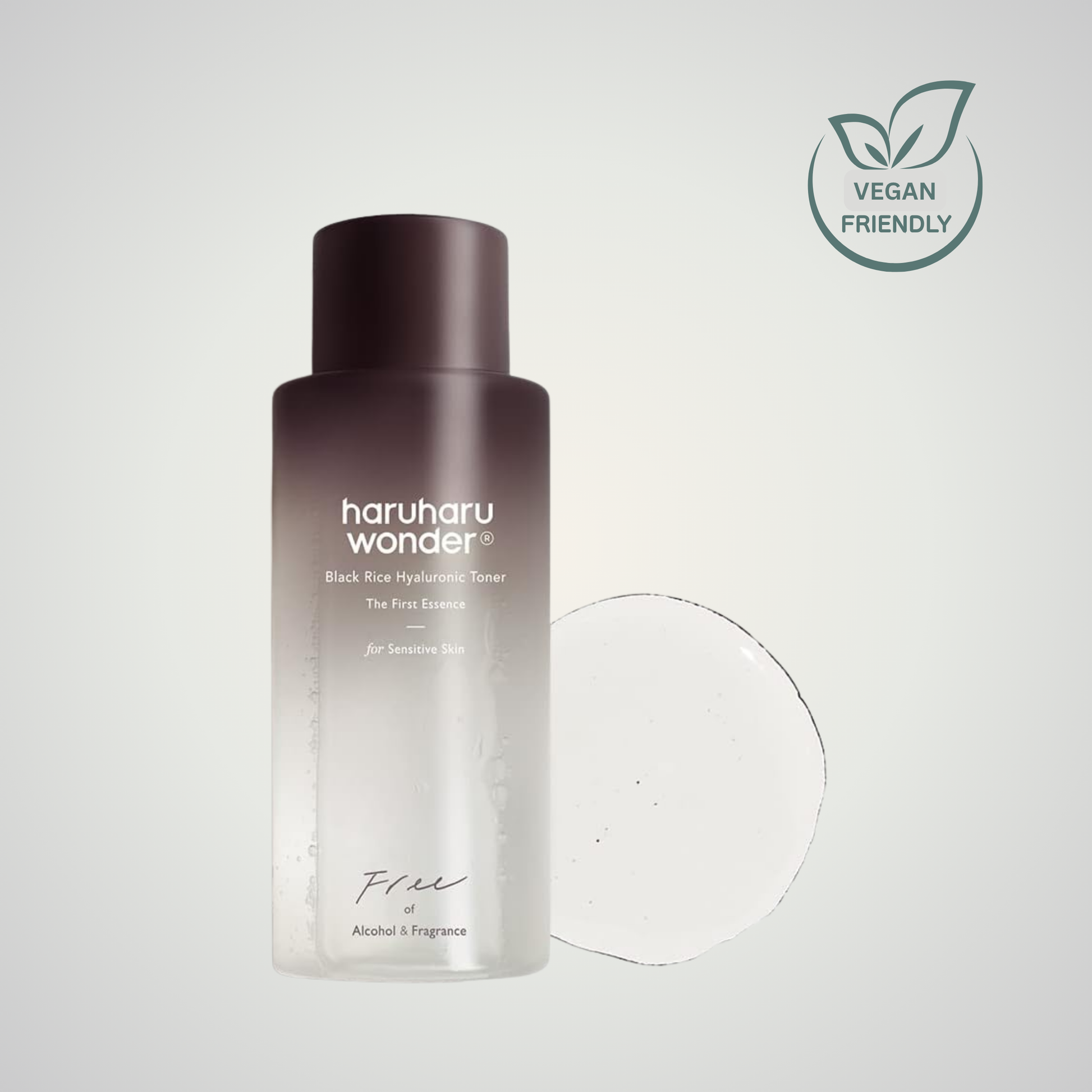 haruharu wonder black rice hyaluronic toner for deep hydration and soft skin
