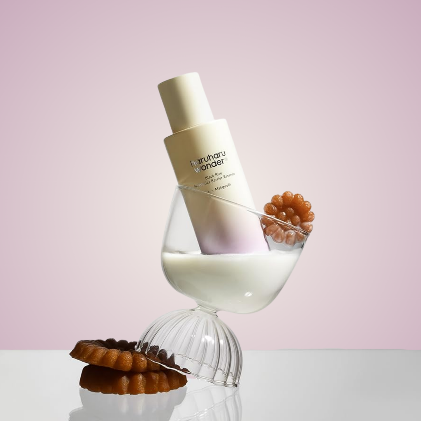 haruharu wonder Black Rice Probiotics Barrier Essence with natural ingredients – antioxidant-rich formula to calm and restore radiance