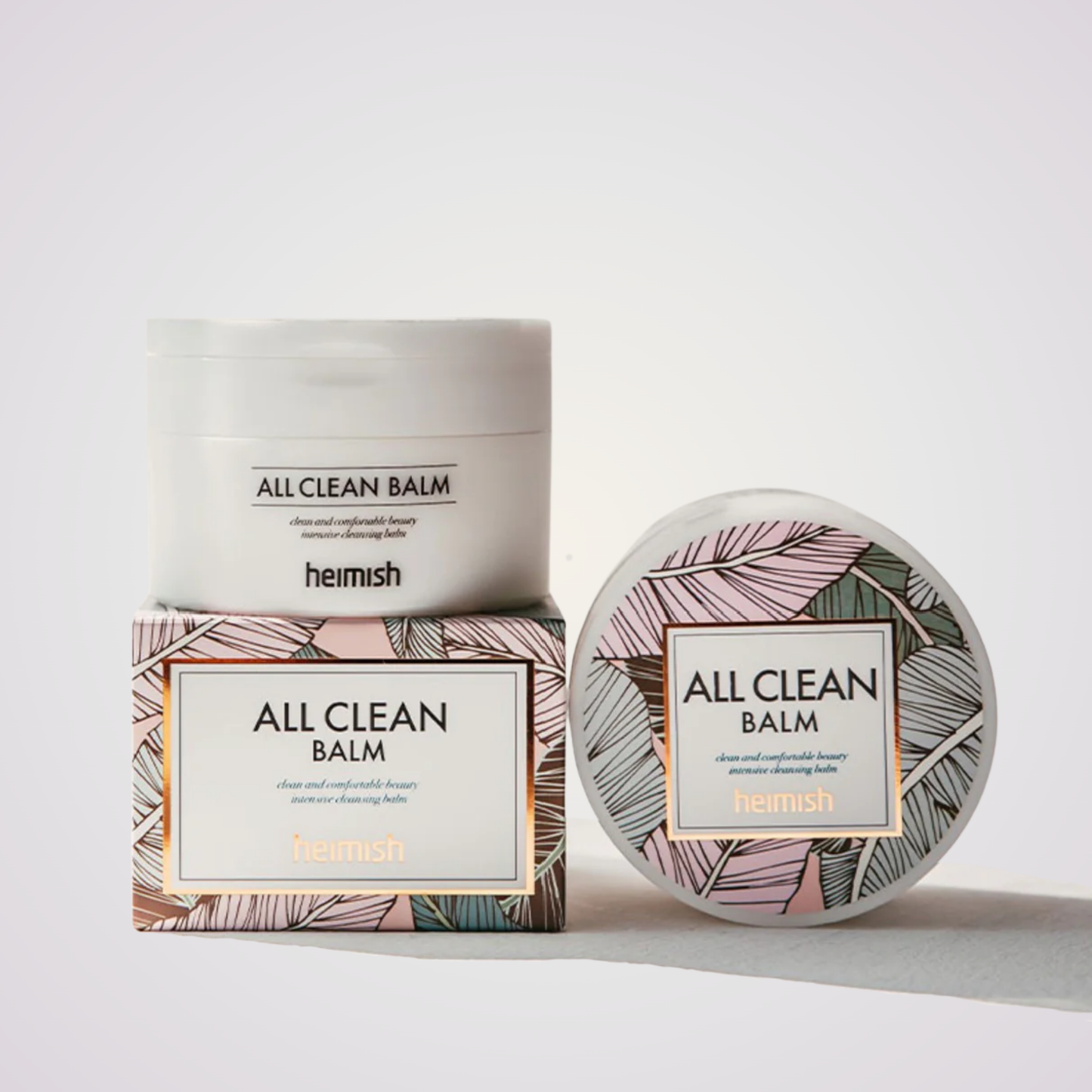 Heimish All Clean Balm with box packaging – lightweight daily cleanser for all skin types