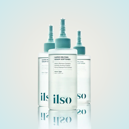 ilso Super Melting Sebum Softener lineup – Korean skincare for clear, balanced complexion