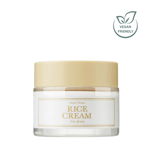 I’m From Rice Cream 50g – nourishing vegan moisturizer for radiant, even-toned skin