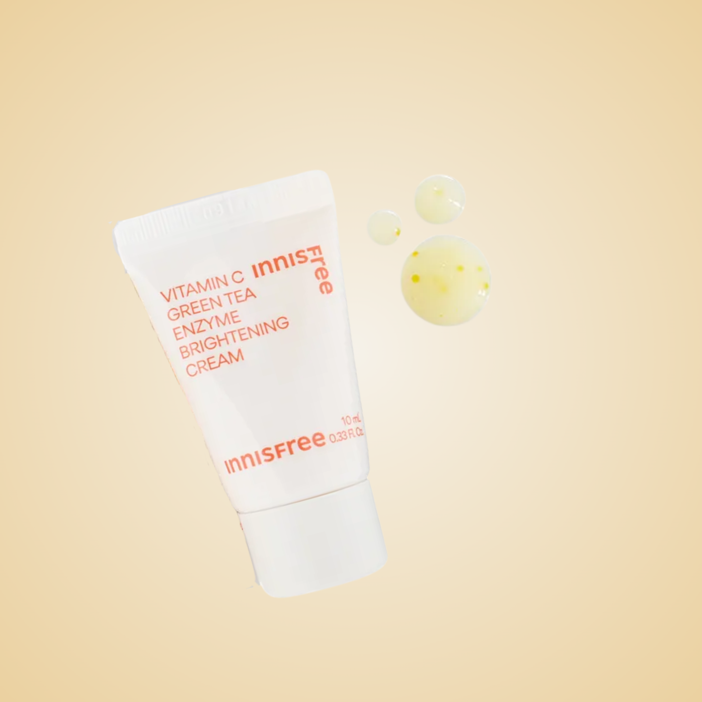 innisfree Vitamin C Green Tea Enzyme Brightening Cream mini size