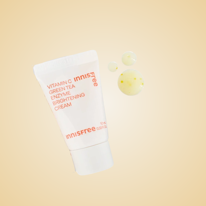 innisfree Vitamin C Green Tea Enzyme Brightening Cream mini size