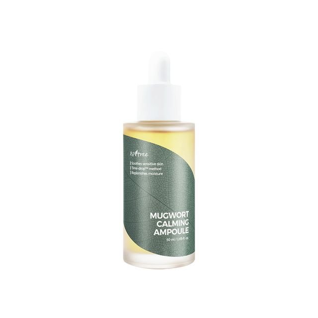lightweight mugwort ampoule texture calming hydration for sensitive skin