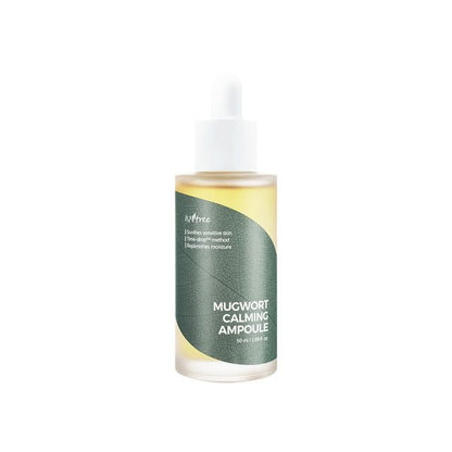 lightweight mugwort ampoule texture calming hydration for sensitive skin