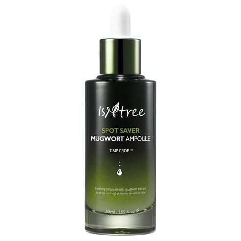 Isntree mugwort ampoule with artemisia extract for calming irritated and acne-prone skin