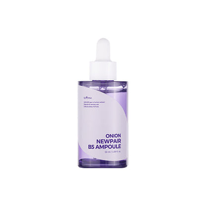 isntree onion ampoule lightweight texture for soothing and hydrating skin