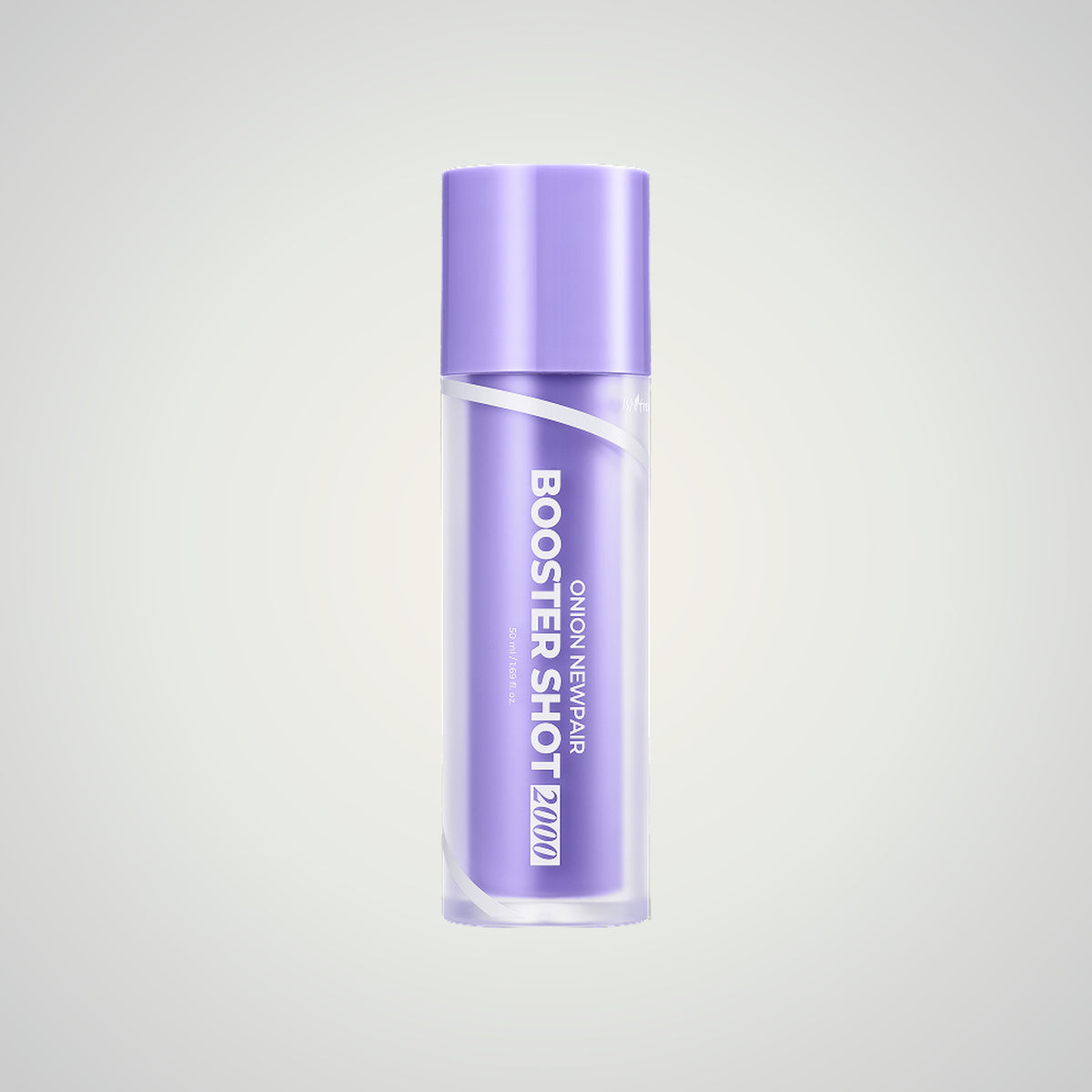 Isntree Onion Newpair Booster Shot 2000 50ml on a soft neutral background.