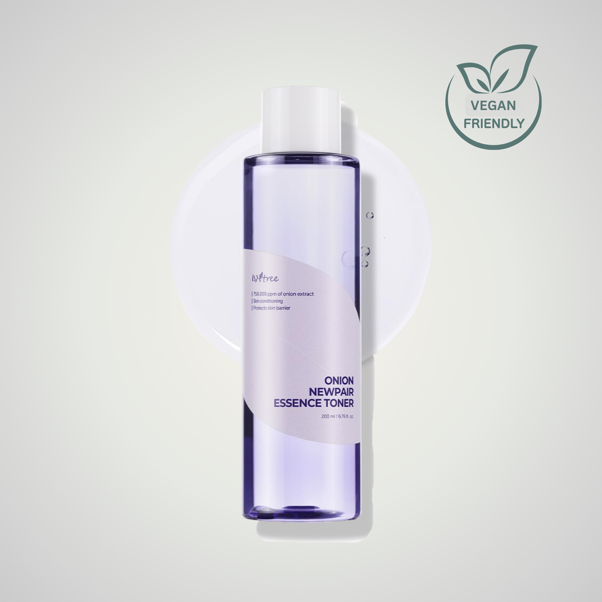 Isntree Onion Newpair Essence Toner 200ml for dark spots and acne-prone skin