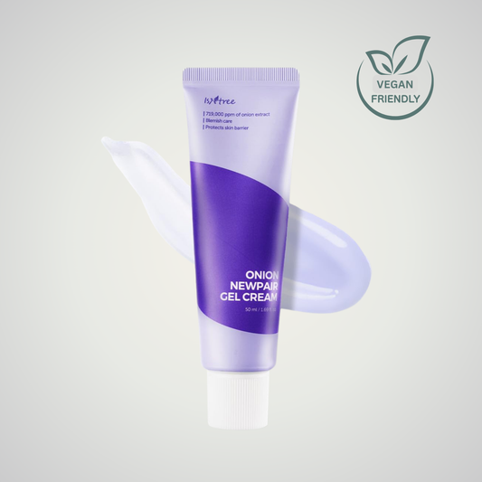 Isntree Onion Newpair Gel Cream 50ml lightweight moisturizer for acne marks and redness