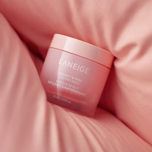 Laneige Bouncy and Firm Face Sleeping Mask Korean overnight mask for firm skin
