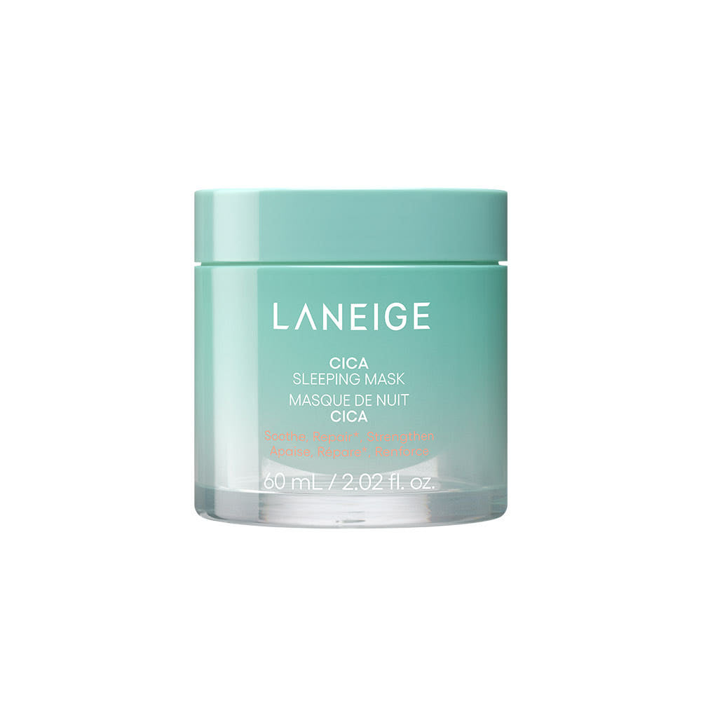 laneige cica sleeping mask for calming and repairing sensitive skin