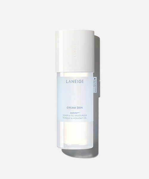 LANEIGE Cream Skin Toner & Gel Moisturizer bottle front view