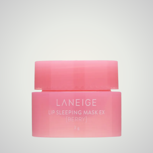 LANEIGE Lip Sleeping Mask EX Mini 3g in Berry – nourishing overnight lip mask for soft, smooth lips.