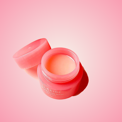 LANEIGE Lip Sleeping Mask EX Mini 3g – travel size berry mask to deeply moisturize and smooth lips.