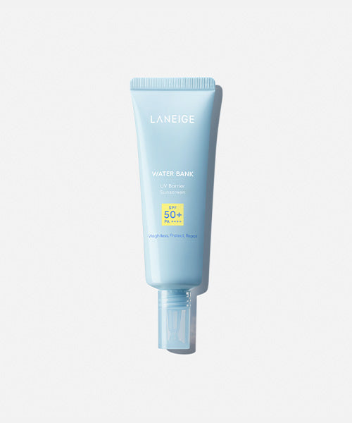 LANEIGE Water Bank UV Barrier Sunscreen tube front view