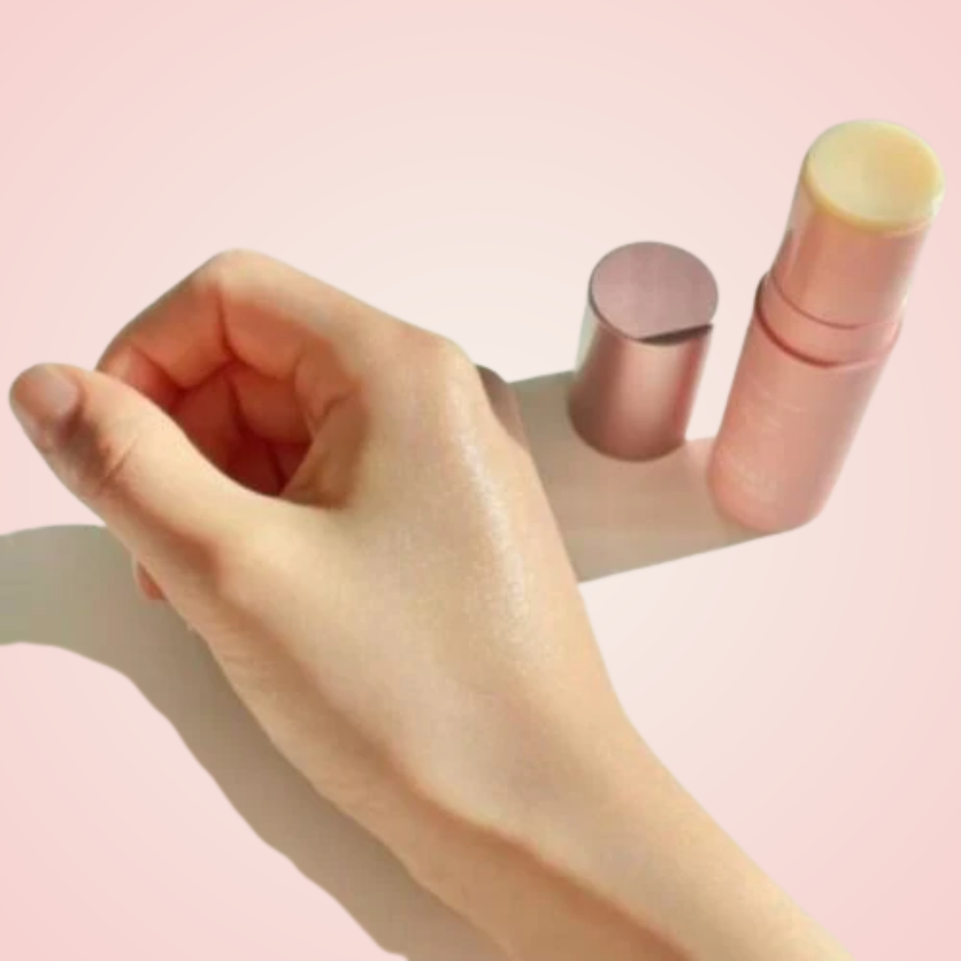 Applying MACQUEEN Collagen Vita Multi Balm – brightens dull areas with dewy, radiant finish