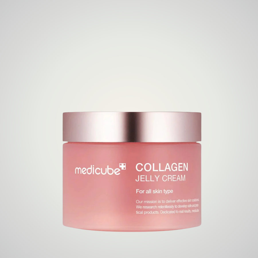 Medicube Collagen Jelly Cream – lightweight jelly cream for firm, hydrated, and plump skin.