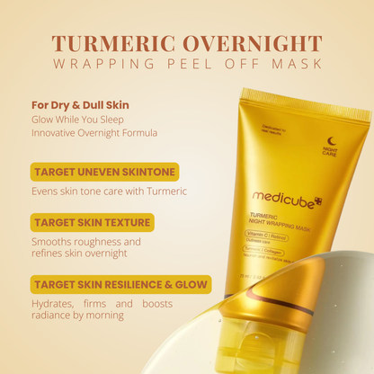 medicube overnight mask for radiant smooth and glowing skin