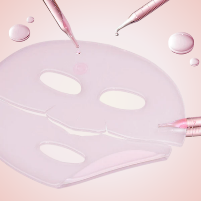 Medicube PDRN Pink Collagen Gel Mask full sheet – hydrating pink collagen mask for elasticity and skin rejuvenation.