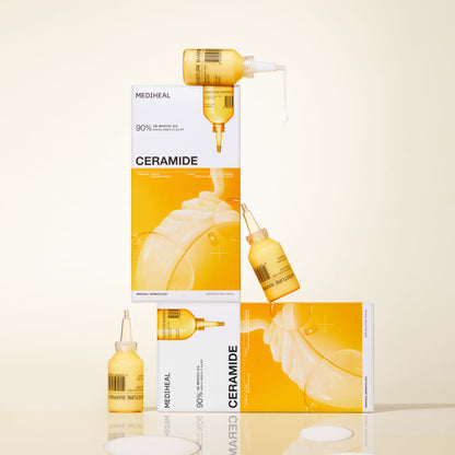 MEDIHEAL Ceramide Essential Mask Moisture Barrier ceramide milk essence visual