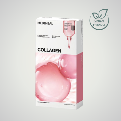 MEDIHEAL Collagen Essential Mask Core Firming angled packaging view