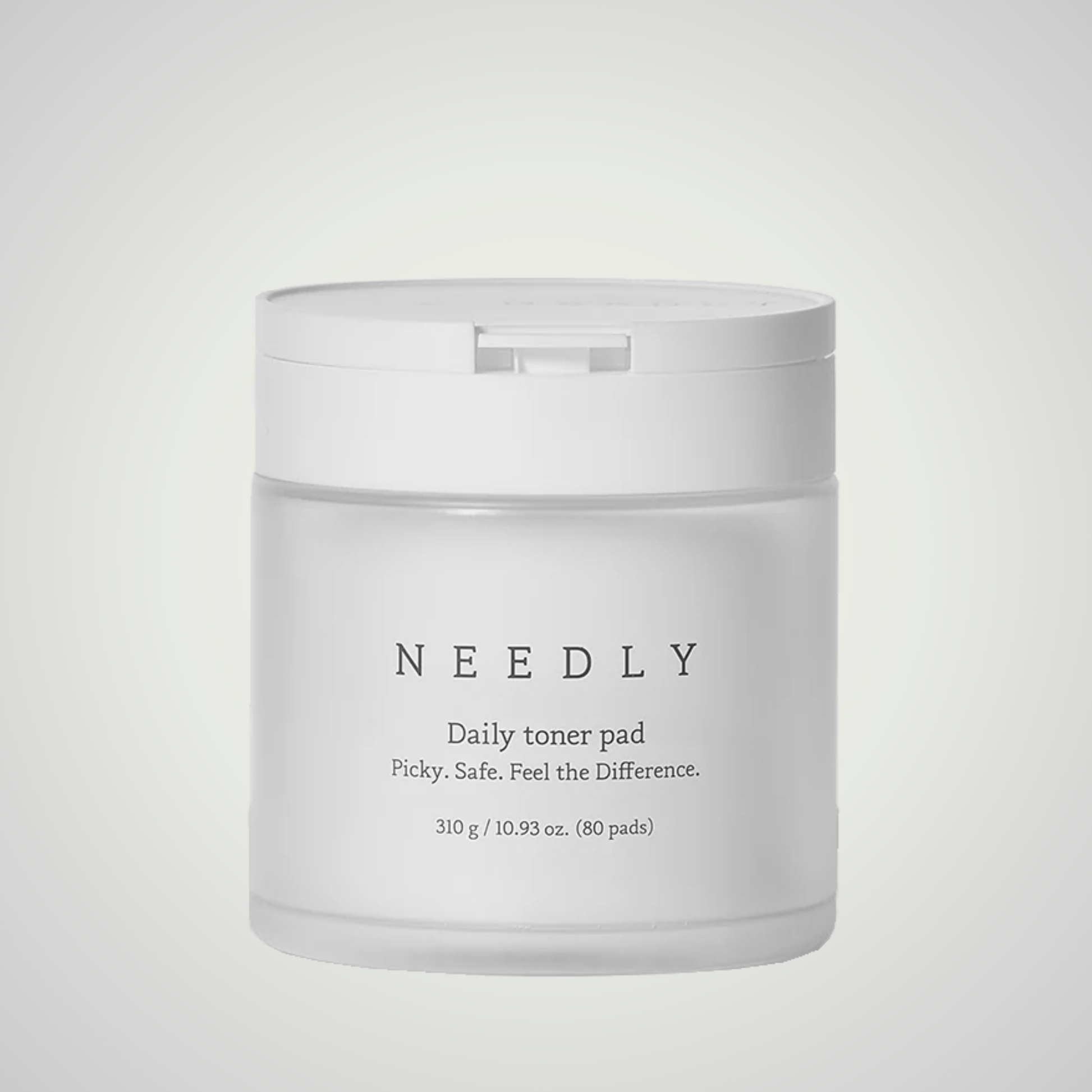 Needly Daily Toner Pad 80 pads – gentle exfoliating and hydrating toner pads for daily use