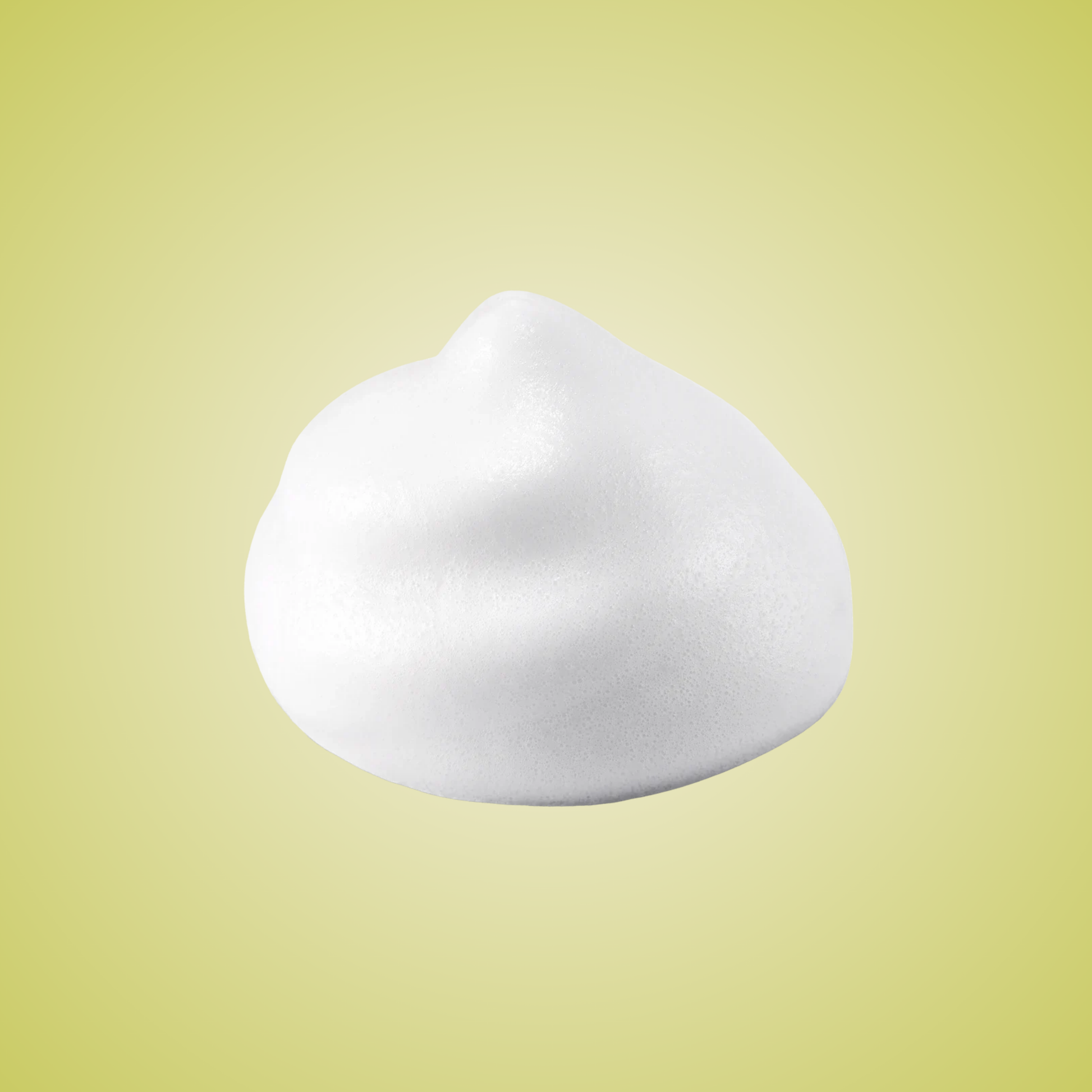 Close-up of NEOGEN Real Fresh Foam Cleanser Green Tea foam – airy, lightweight micro-bubble texture