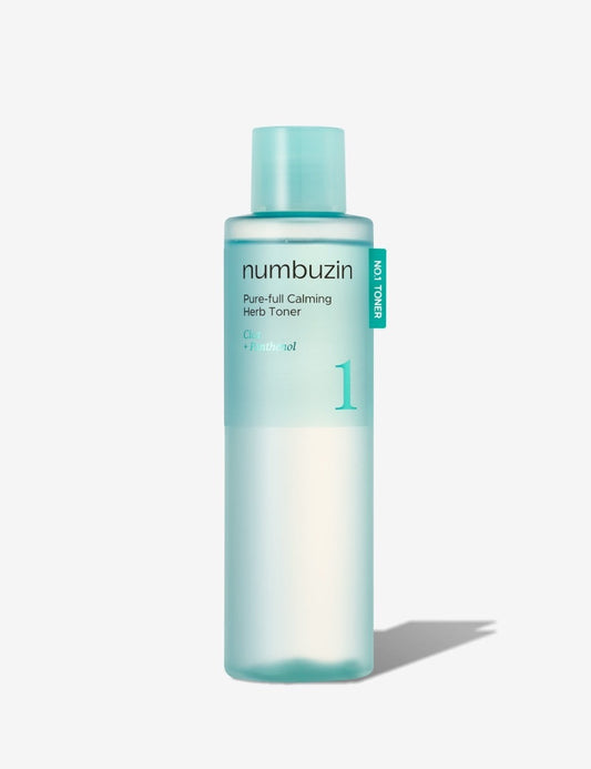numbuzin calming toner texture for lightweight hydration and soothing care