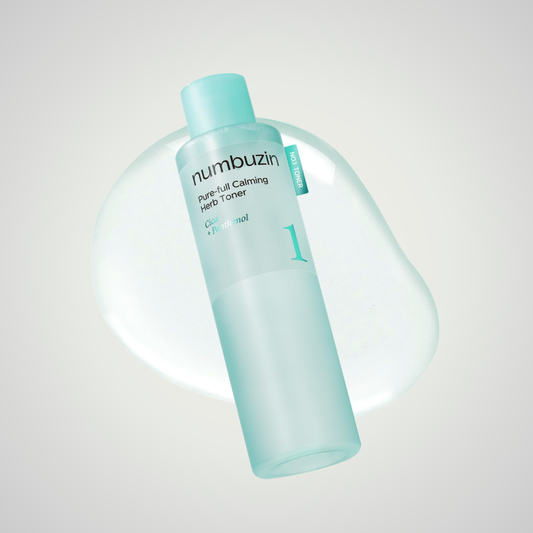 numbuzin No 1 calming herb toner for soothing redness and hydration