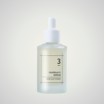 Numbuzin No.3 Skin Softening Serum 50ml – hydrating and smoothing serum for refined, glowing skin