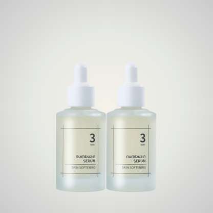 numbuzin No.3 Skin Softening Serum 50ml x 2