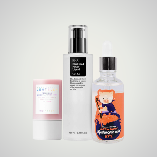 Pore Perfect Routine – Blackhead Clearing & Pore Refining Trio