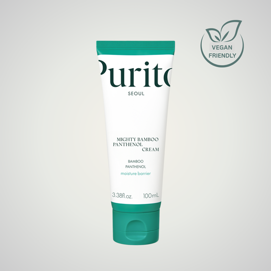 Purito SEOUL Mighty Bamboo Panthenol Cream 100ml – vegan barrier cream with bamboo and panthenol for deep hydration