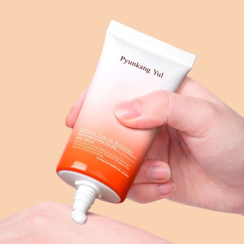 Pyunkang Yul moisturizing tone-up cream for a luminous complexion and makeup base