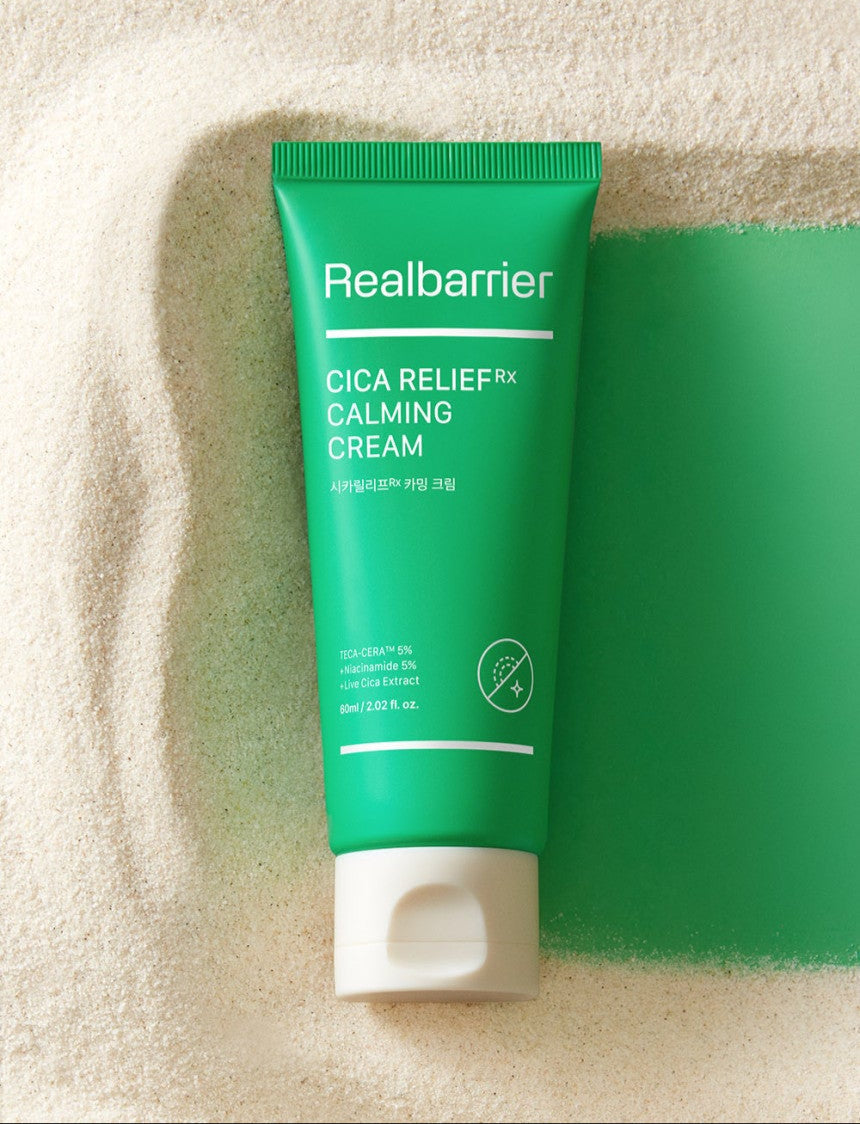 centella and ceramide calming cream for skin barrier support