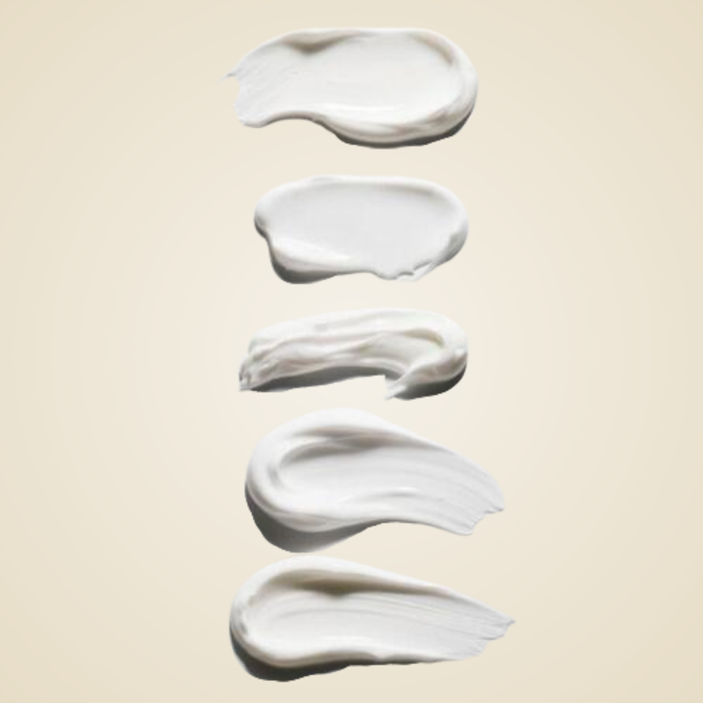 REJUALL Advanced Repair Cream swatches – lightweight creamy formula with PDRN for skin recovery.