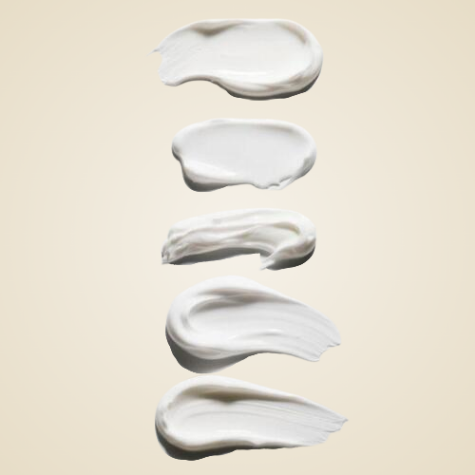 REJUALL Advanced Repair Cream swatches – lightweight creamy formula with PDRN for skin recovery.