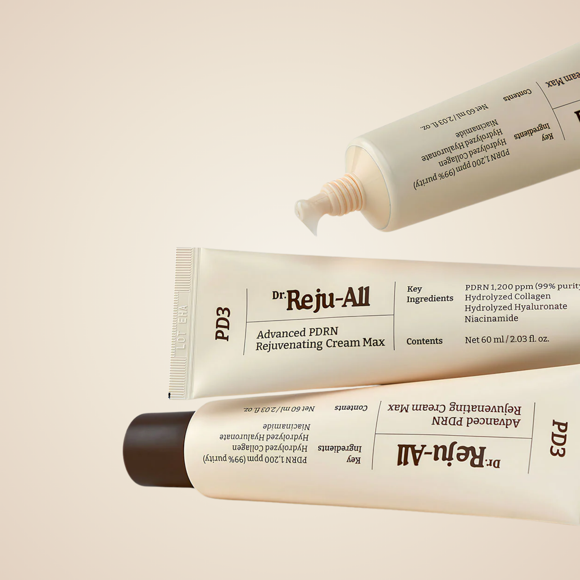 REJUALL PDRN repair cream for barrier recovery and sensitive skin