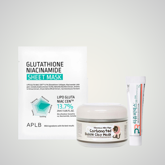 Repair & Smooth Set – Pore Detox & Skin Barrier Recovery Trio