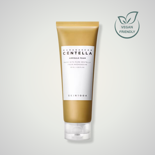SKIN1004 Madagascar Centella Ampoule Foam 125ml – soothing daily cleanser with centella asiatica for sensitive skin.