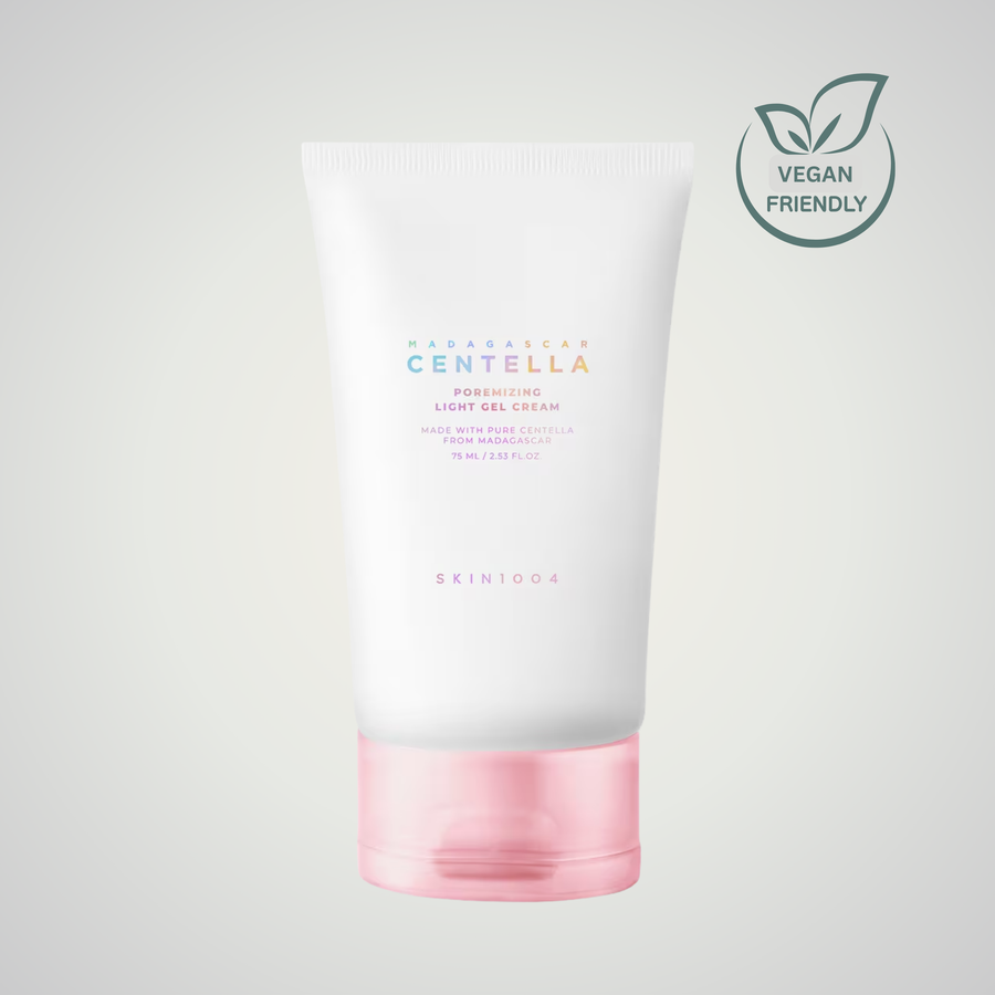 SKIN1004 Madagascar Centella Poremizing Light Gel Cream 75ml – lightweight pore-refining moisturizer with centella and pink salt