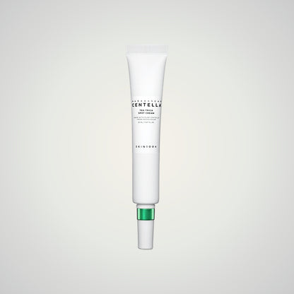 SKIN1004 Madagascar Centella Tea-Trica Spot Cream 20ml on a soft neutral background.