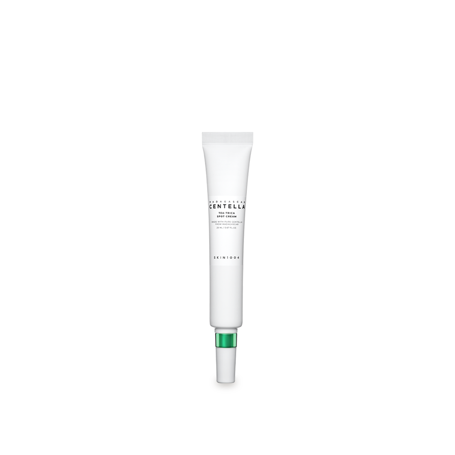 SKIN1004 Madagascar Centella Tea-Trica Spot Cream 20ml — spot cream tube, front view.