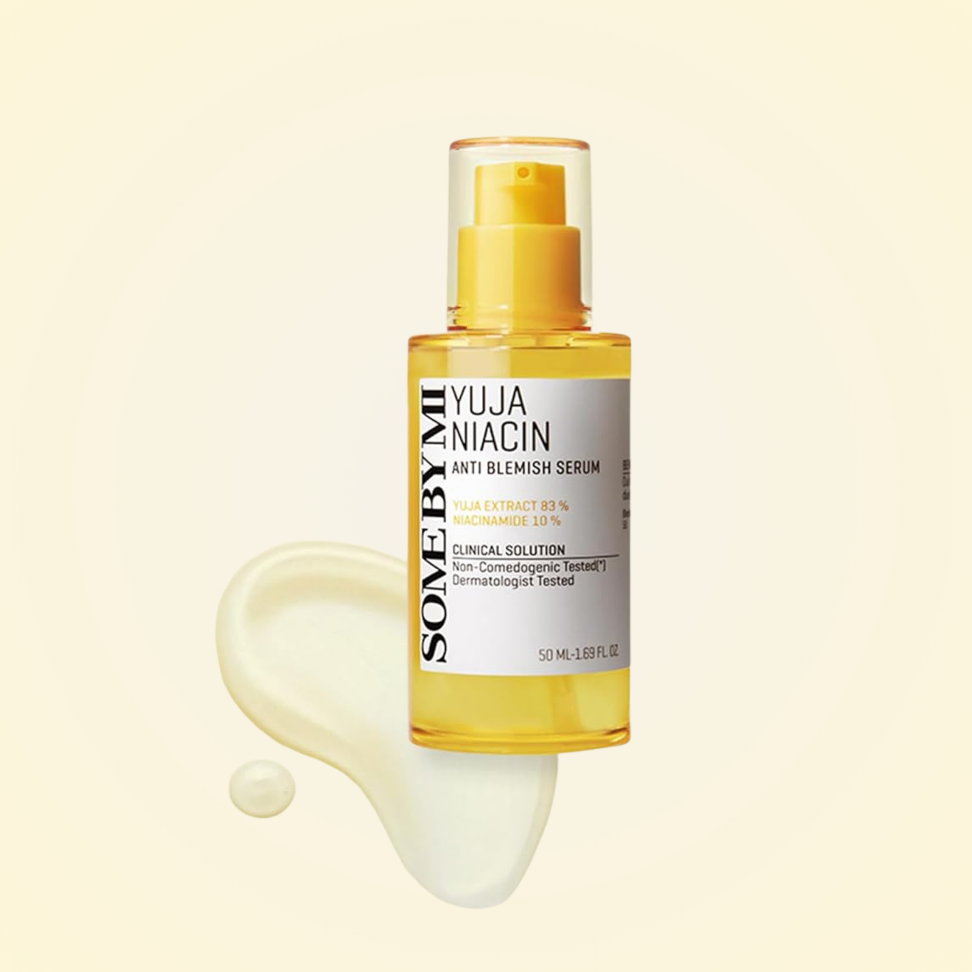 SOME BY MI Yuja Niacin Serum with texture swatch 50m