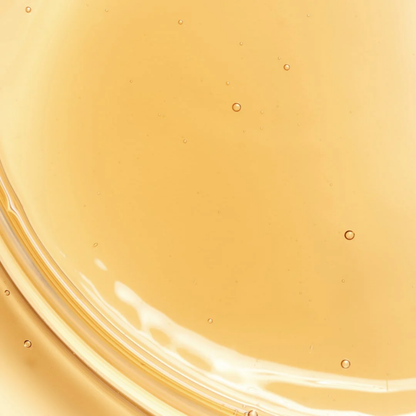Close-up of Sulwhasoo First Care Activating Serum VI texture – golden lightweight serum for firm, luminous skin