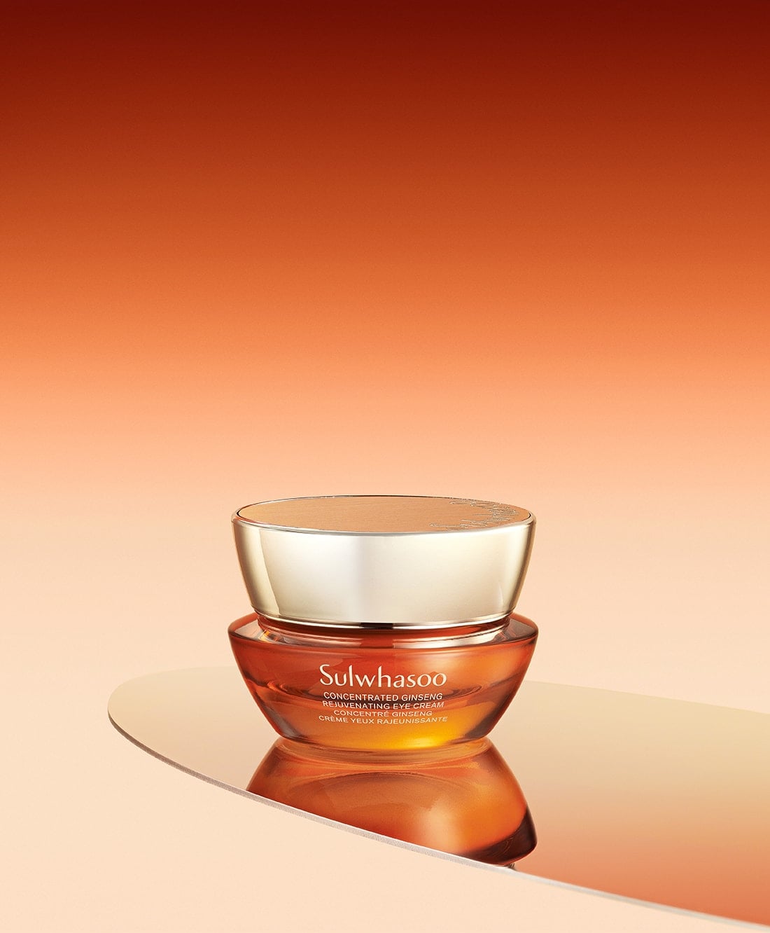 Sulwhasoo Concentrated Ginseng Rejuvenating Eye Cream jar Korean skincare eye treatment