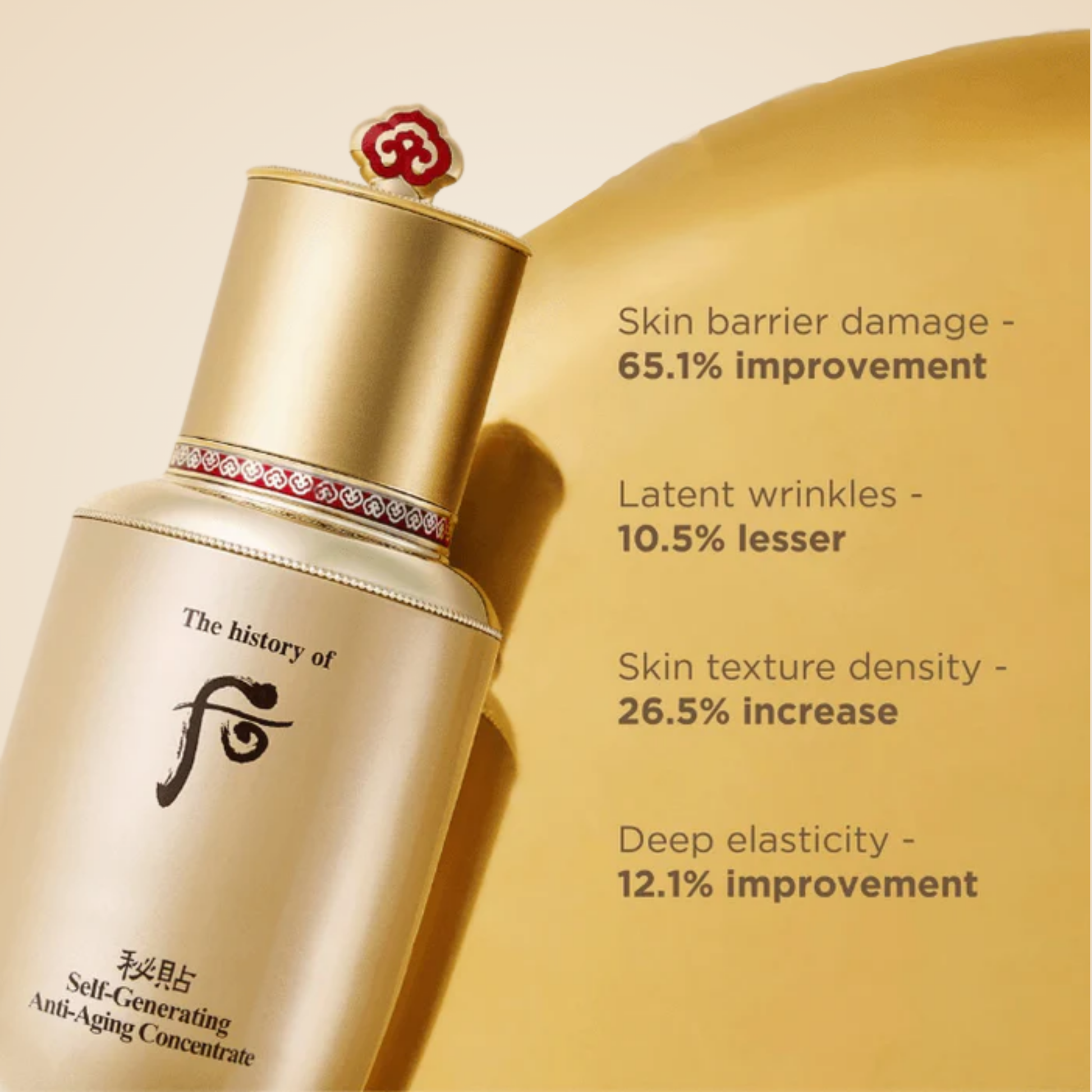 THE WHOO Bichup Self-Generating Anti-Aging Concentrate Essence with visible skin benefits